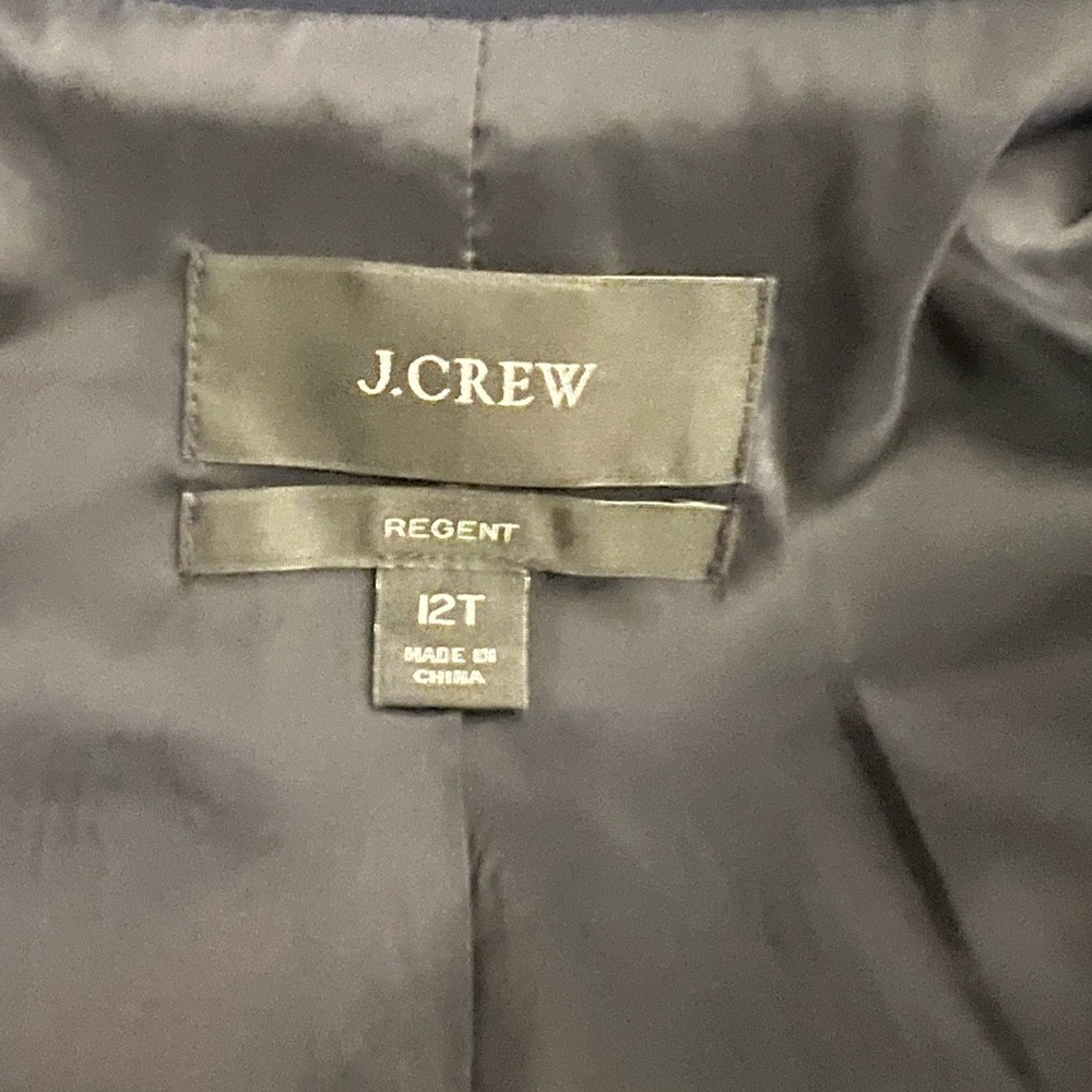 J. Crew  Regent Women's Navy Blazer - Picture 6 of 7
